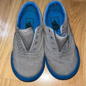 Vans Youth Size 7.5 Winston Pop Gray/blue